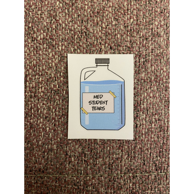 Med student tears