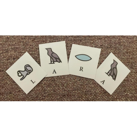 ''Lara'' hieroglyph