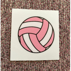 pink volleyball