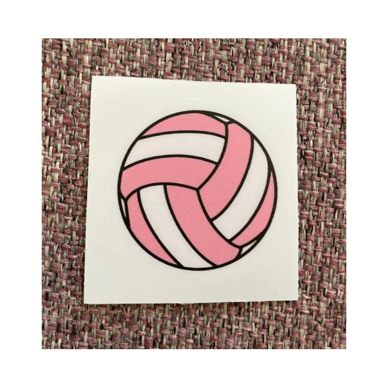 pink volleyball