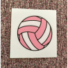 pink volleyball