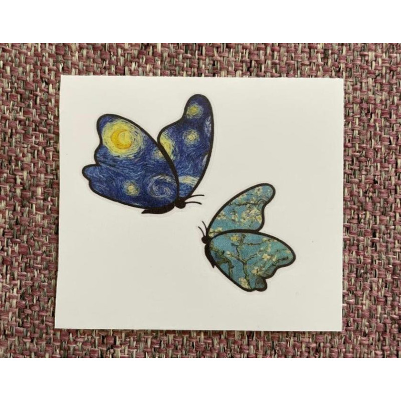 starry night butterflies