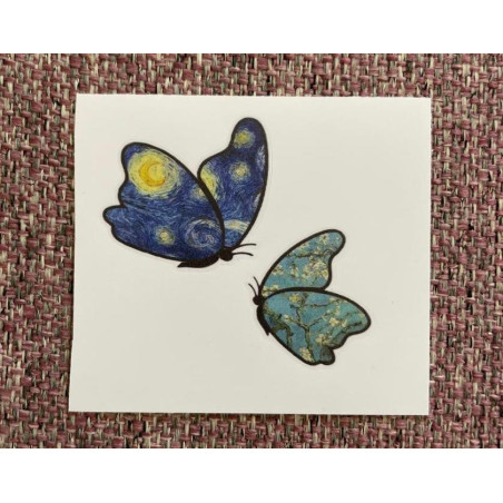 starry night butterflies