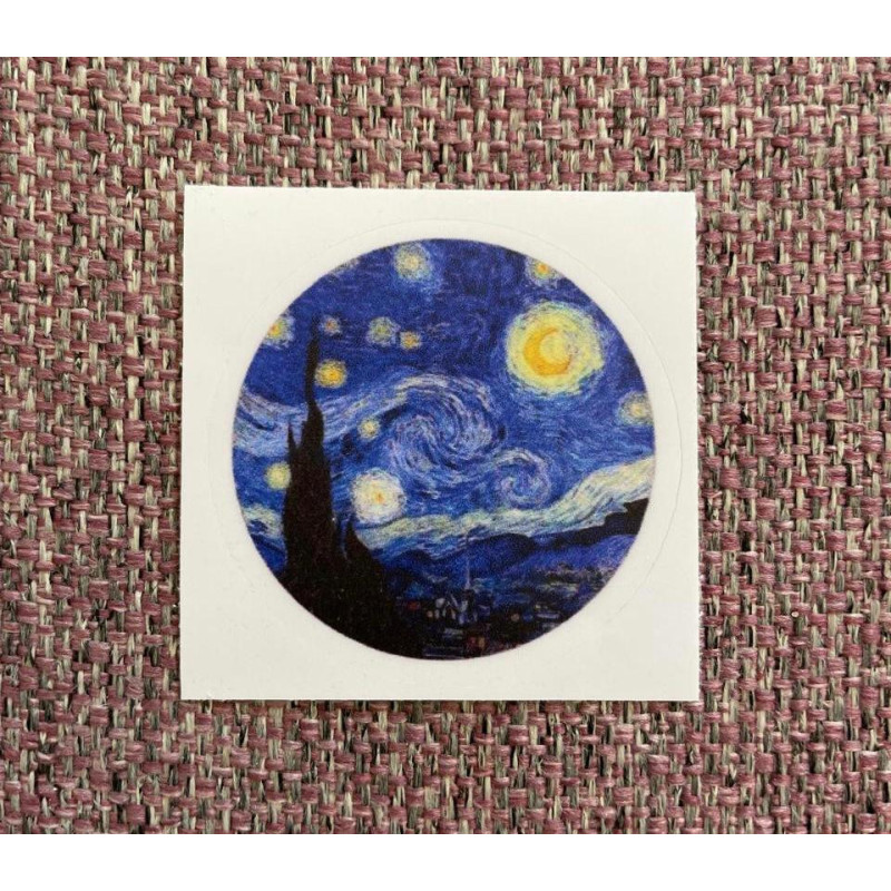 starry night sticker