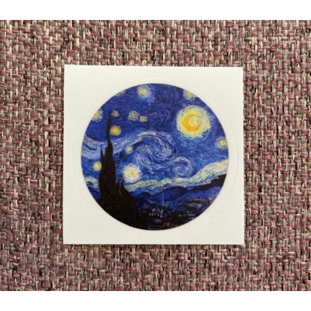 starry night sticker