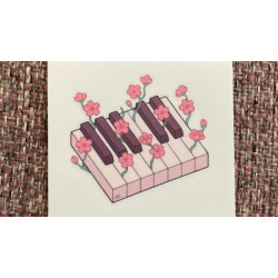 floral piano