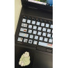 blue ''we bare bears'' keyboard