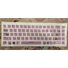 purple ''we bare bears'' stickers