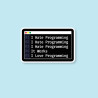 I hate/love programming